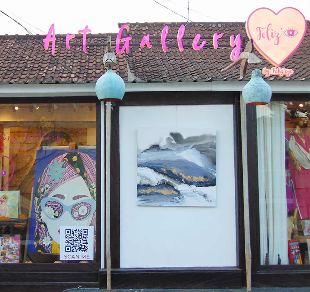 Feliz'Eye Art Painting Gallery & Concept Store: A Treasure Trove of Curated  Paintings - NOW! Bali