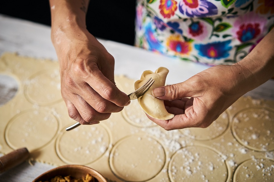 Pierogi Making Process 1
