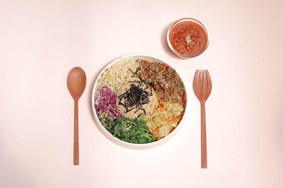 Vegan Bibimbap by Burgreens