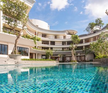 Main Pool and Exterior View