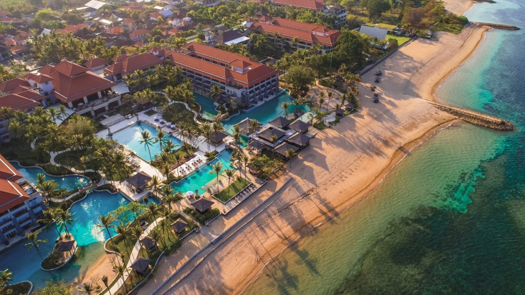 Conrad Bali Festive - Aerial Shot