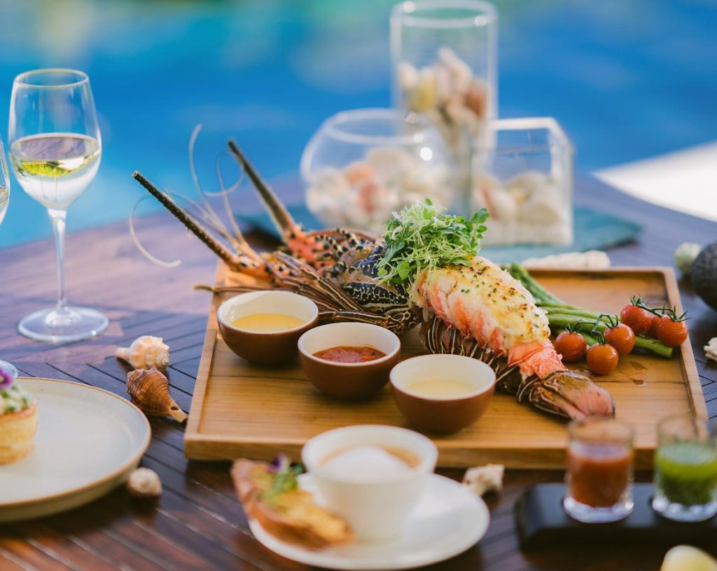 Alila Villas Uluwatu Festive Brunch