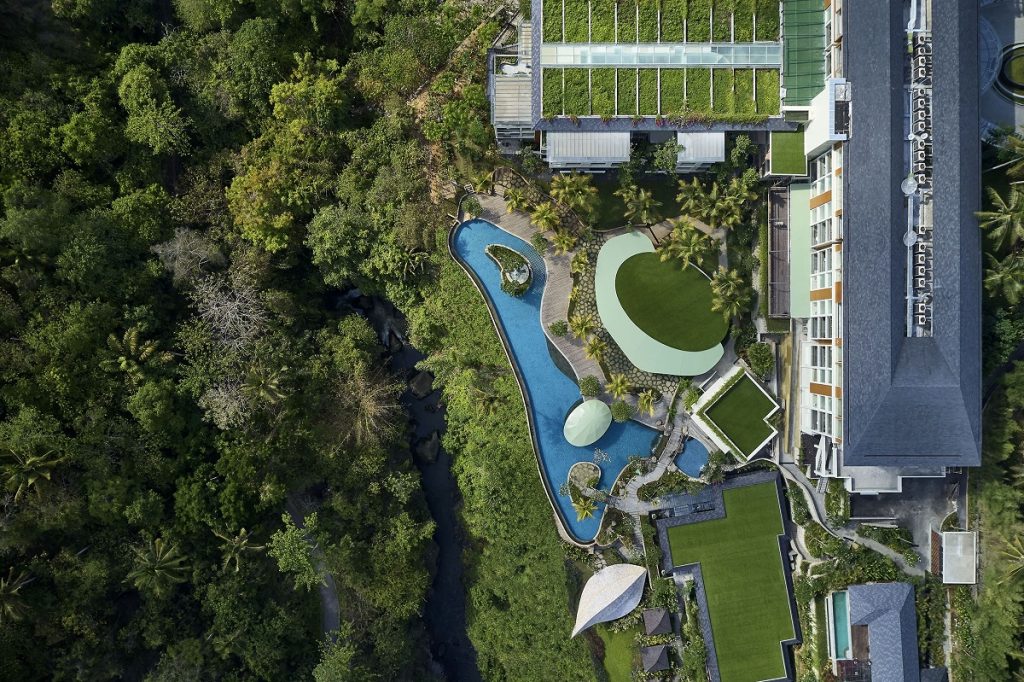 DPSWR_Westin Ubud Preopening _drone view