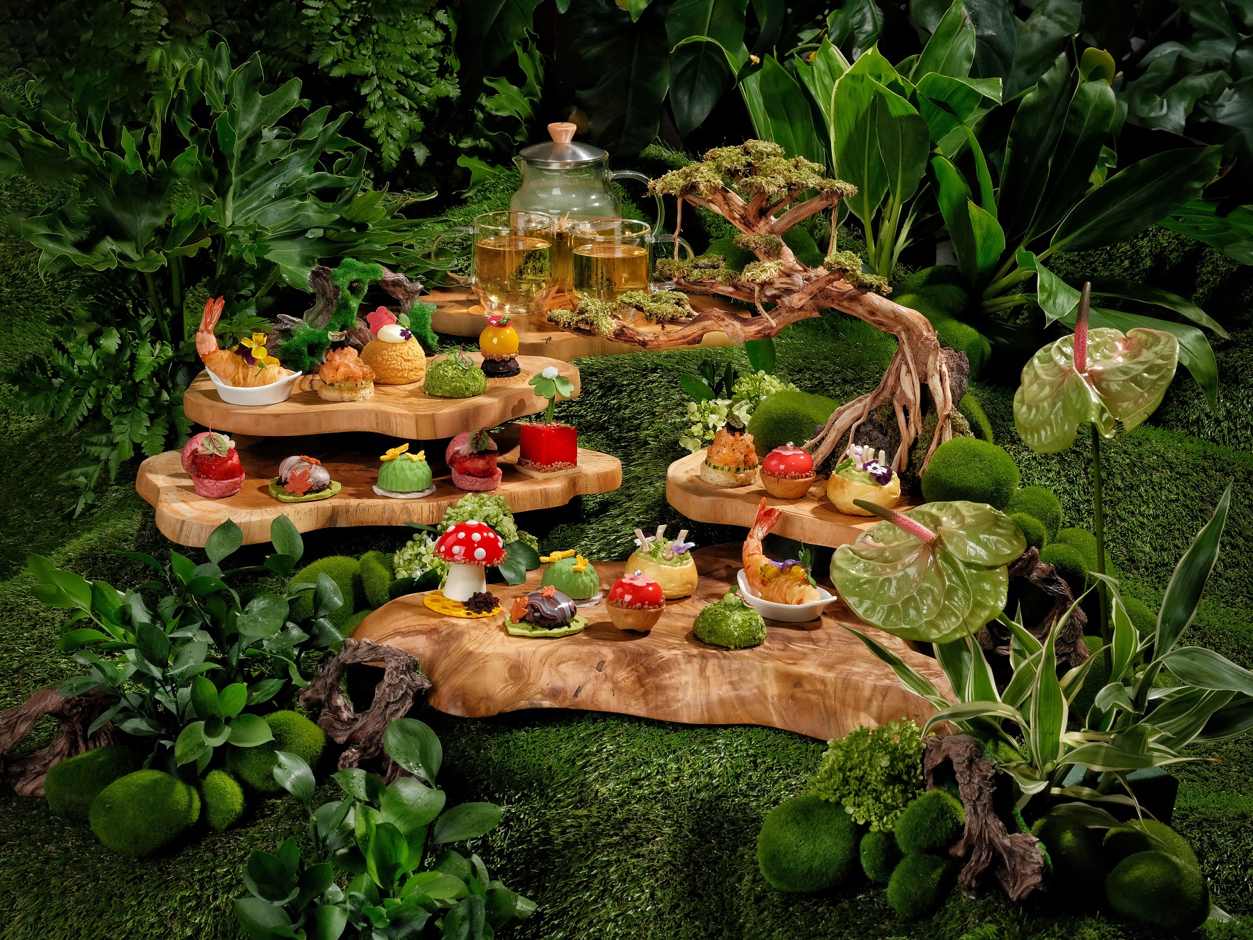 Padma Legian - Tropical Forest Afternoon Tea 1