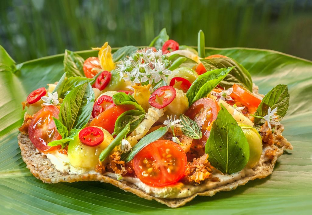 Tropical Garden Pizza