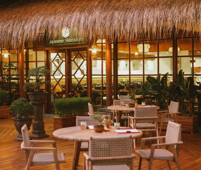 Sakura Japanese Restaurant outdoor area