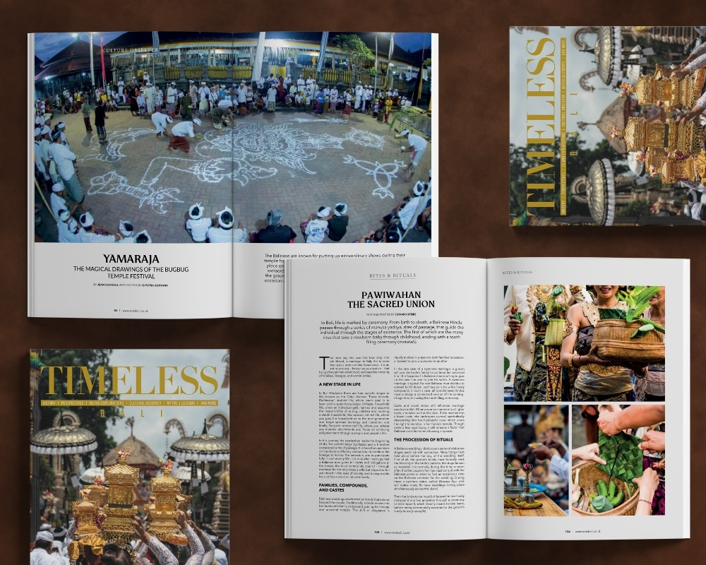 Mockup of TIMELESS Bali