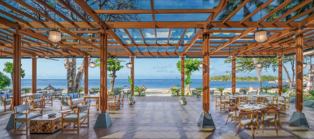 Beachfront restaurants in Bali Nusa Dua