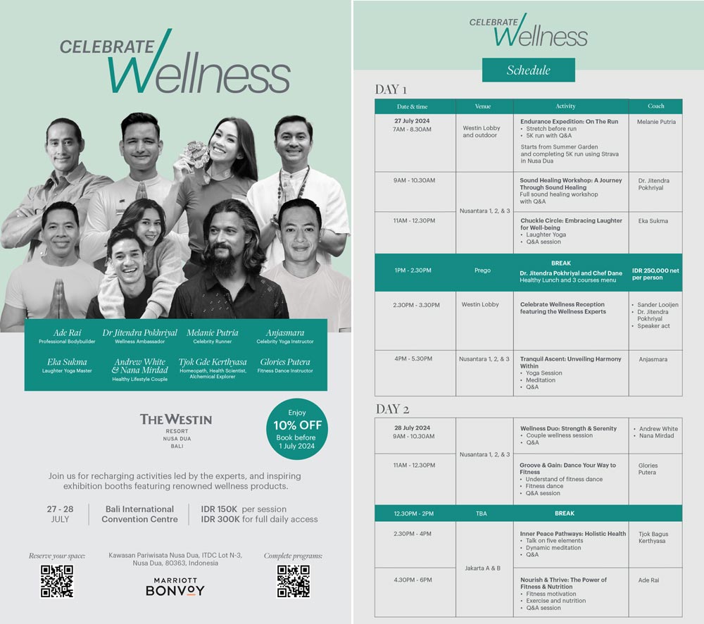 celebrate-wellness-2024 westin nusa dua bali