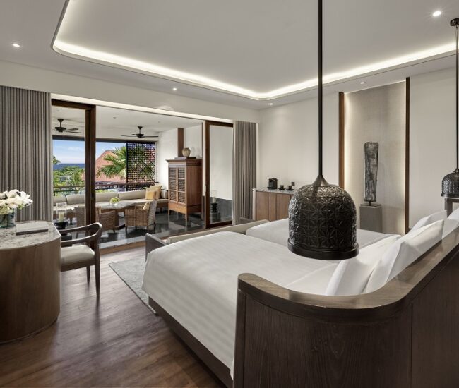 InterContinental Bali Sanur Resort - Junior Suite Twin Ocean View Bedroom