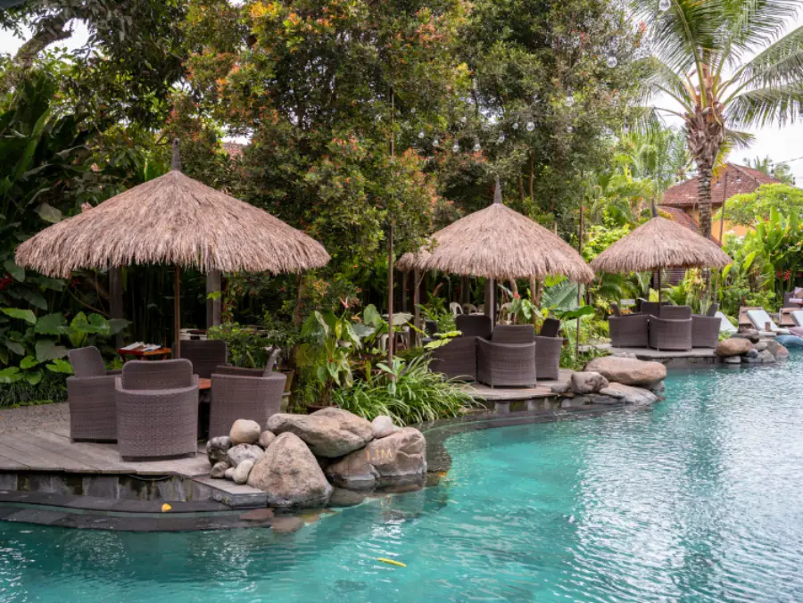 Folk Pool Clubs in Ubud