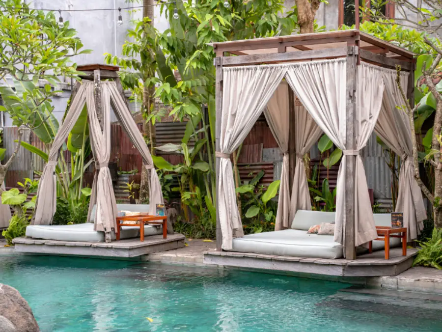 Folk Pool Clubs in Ubud