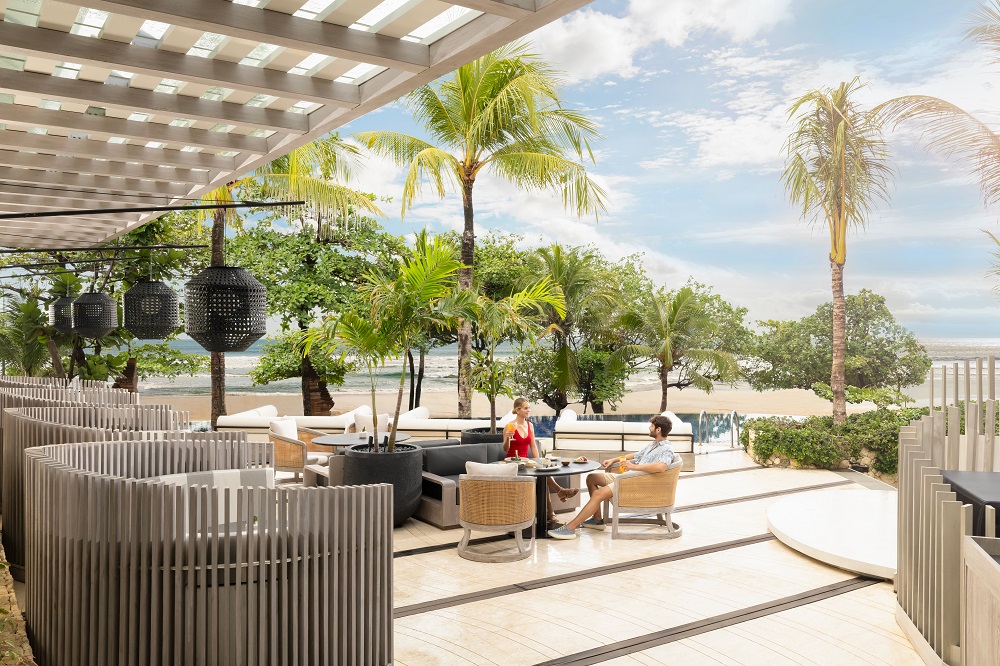 Valentines Day in Bali - SKAI Bar & Grill - Outdoor area