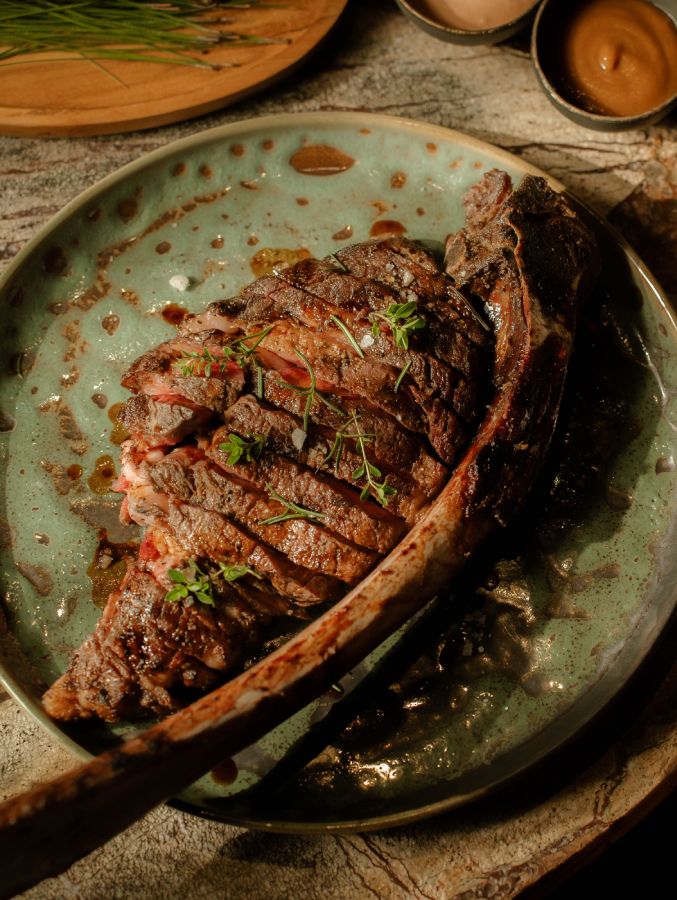 Fine Dining in Bali - SALTLICK Tomahawk