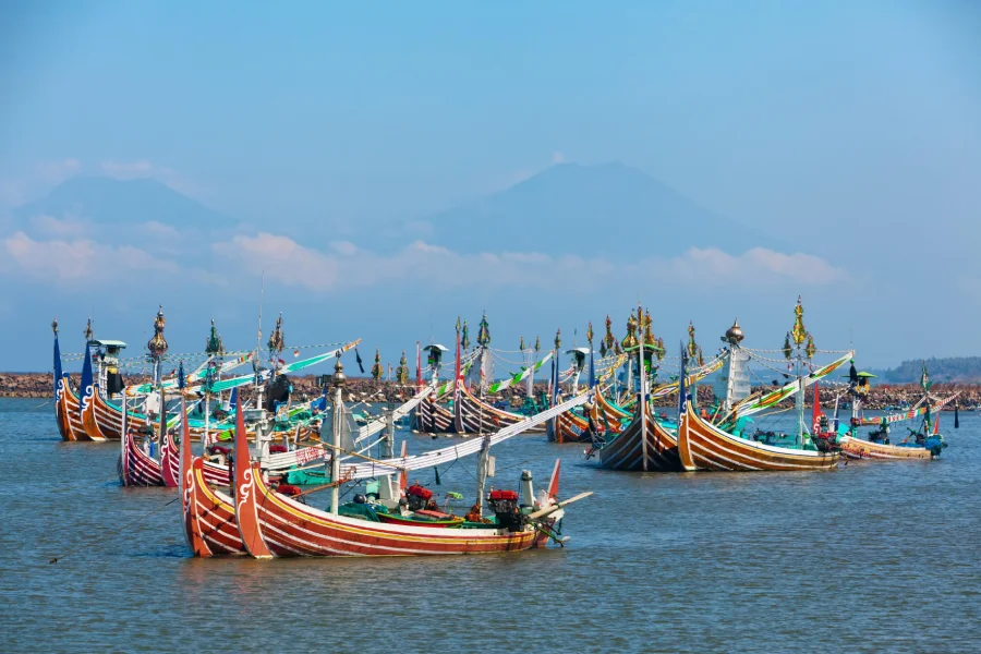 Perancak slerek fishing boats