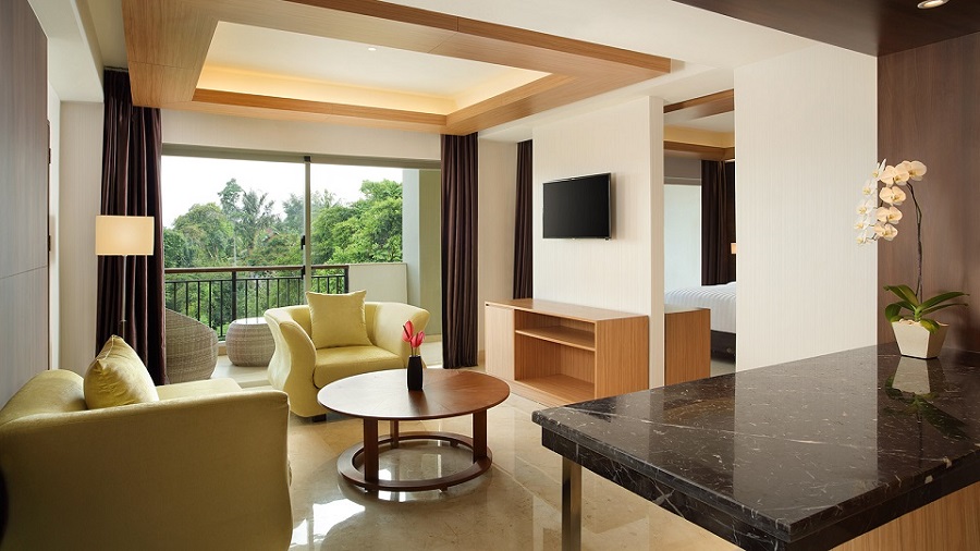 Sthala, a Tribute Portfolio Hotel, Ubud Bali - Suite Living Room