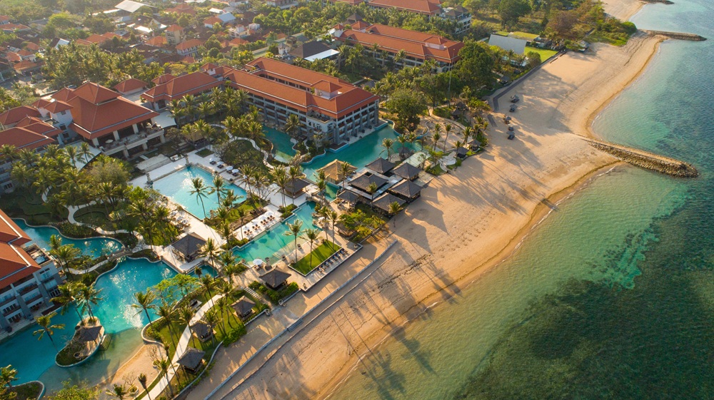 Conrad Bali - Aerial View - All Resort