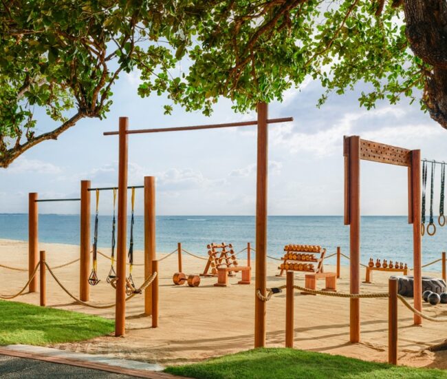 Westin Beach Workout 1