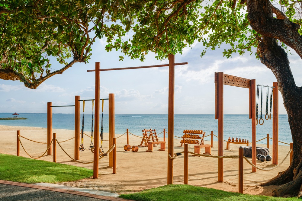 Westin Beach Workout 1