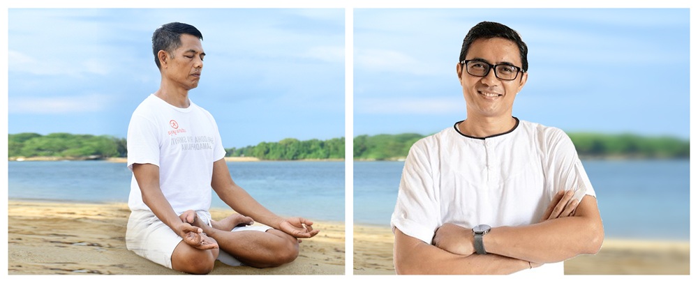 INTERNATIONAL YOGA DAY Bpk. Putu and Dr. Darmika