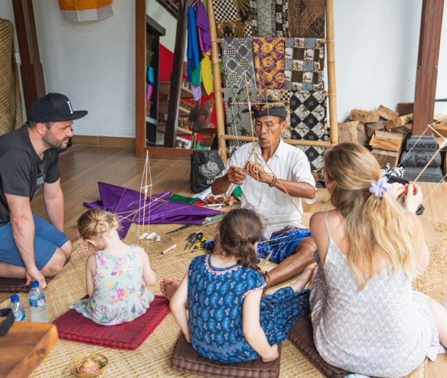 Best Kids Activity Bali - Kite Making 1