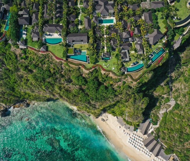The Ungasan Clifftop Resort - Aerial