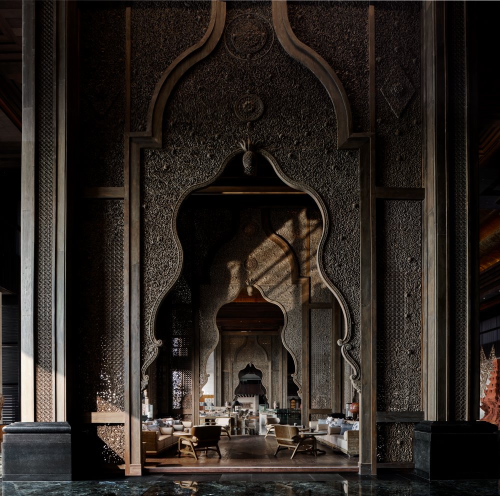 Apurva Kempinski Bali - Pendopo Lobby Gebyok