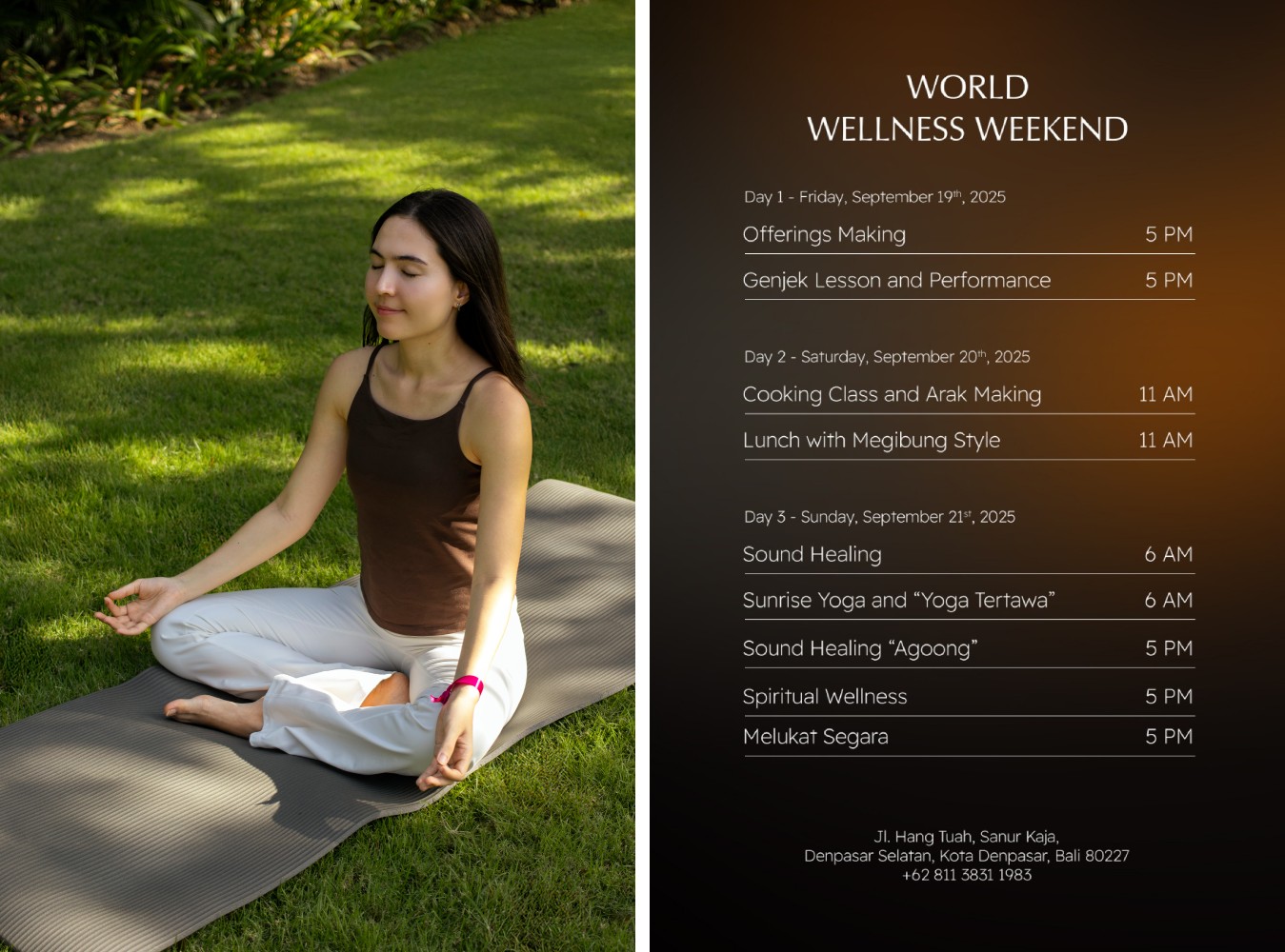 World Wellness Weekend - The Meru Sanur 2