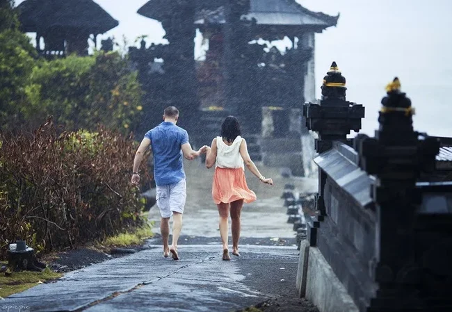 Raining in Bali