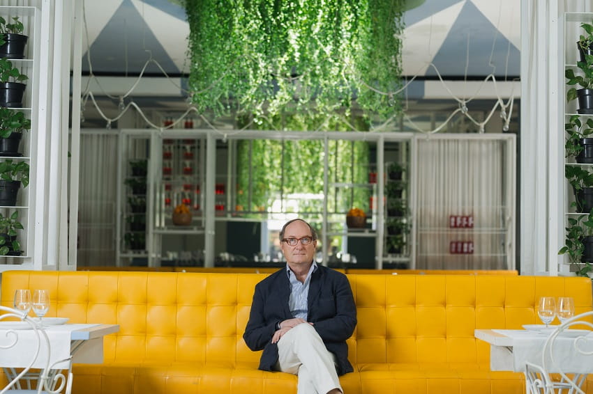 However, not everything is changing: Da Maria’s late-night energy remains intact with the return of weekend lunches, as well as its 1960s Amalfi geometry interiors, originally designed by Roman architects Lazzarini Pickering. "Da Maria feels like a timeless Mediterranean garden, Italian at its core, but abstractly Balinese," states architect Carl Pickering. "We’re keeping its DNA while projecting it into a new vision."