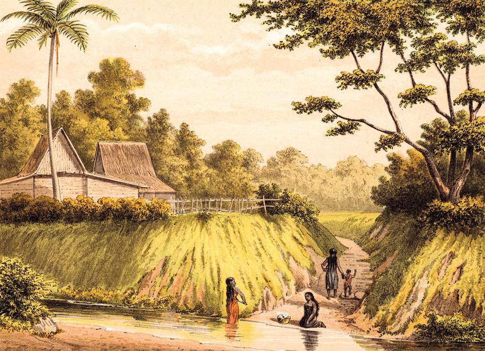 Colonial-Era Images Reveal Indonesia's Deep Water Bathing Culture