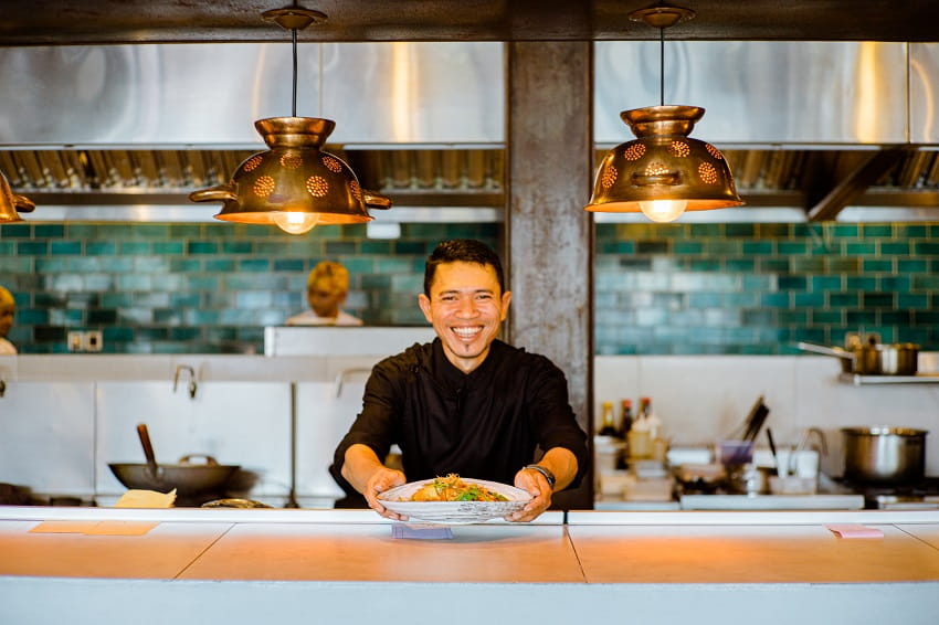 Since its debut in 2018, Jackson Lily’s has continually evolved, reflecting creativity and resilience. During the pandemic, the space was transformed into a rescue kitchen in collaboration with Scholars of Sustenance, providing hundreds of meals daily to those in need. Reopening in 2022, the restaurant entered a new chapter with refreshed interiors and an expanded vision.