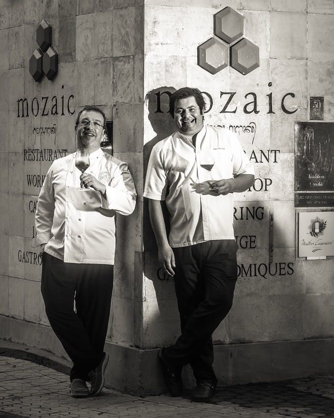 Mozaic Chef Chris and Chef Blake