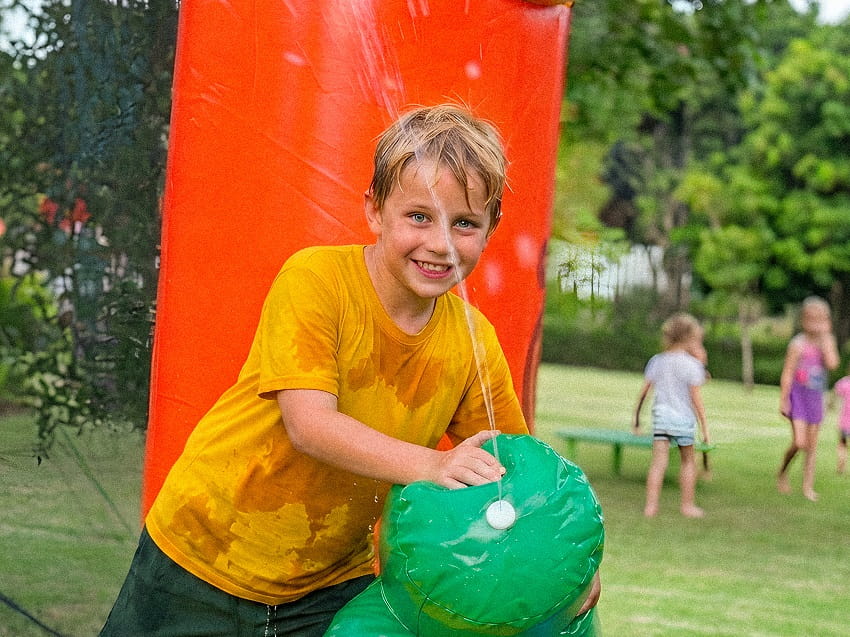 Mookiland Park Water Splash Cannon