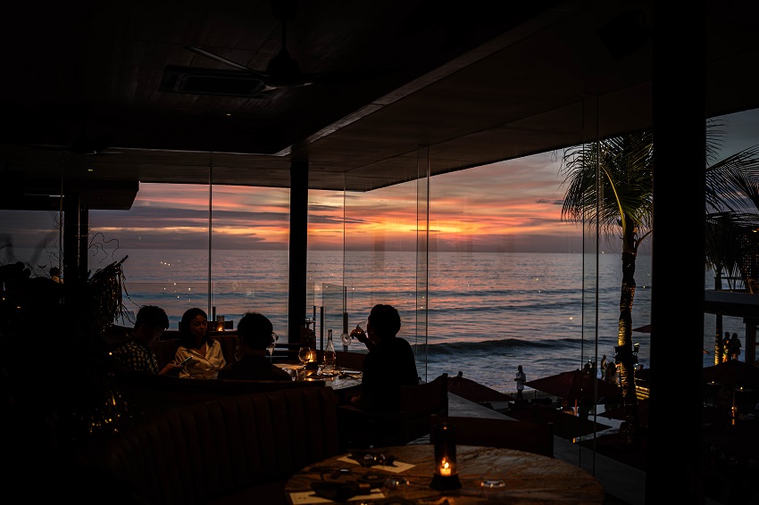 Wood fire, Wagyu and vintage wines, enjoyed overlooking the beach. SALTLICK Bali isn't your typical steakhouse.