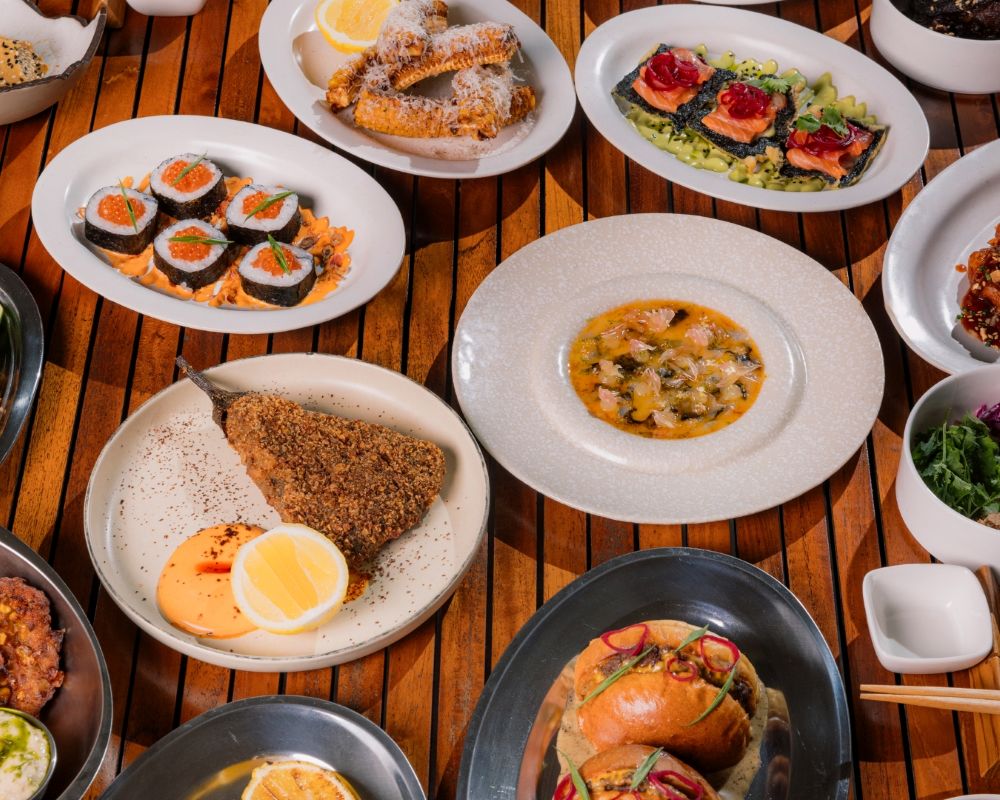 Starfish Bloo New Menu - Flatlay Image - Landscape