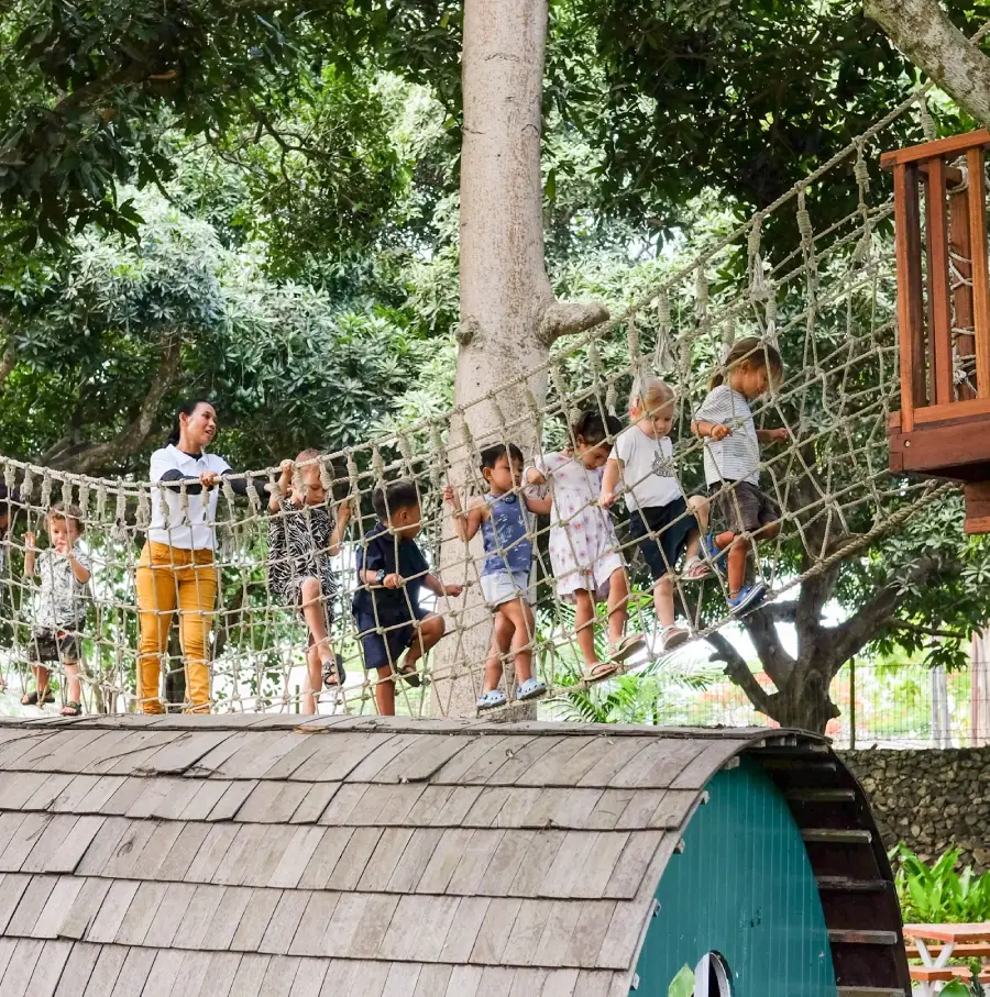 Bali Park Fun Kids Playground - Biosphere Playhouse