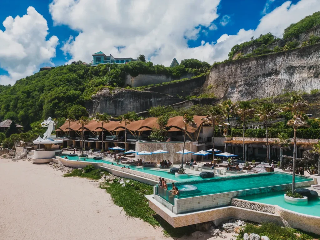 Beach Clubs in Bali - Tropical Temptation Uluwatu