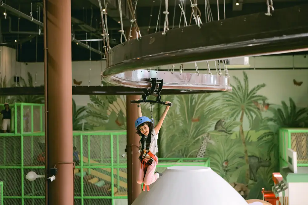Best Park in Bali - Mai Main Canggu - Flying Fox