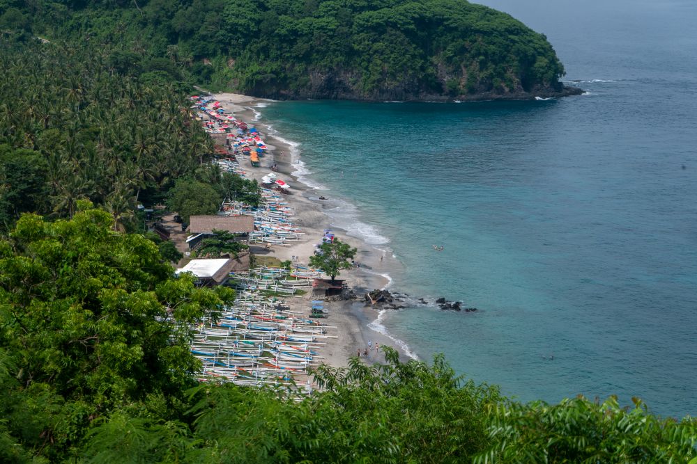 Beach Destinations in Bali - Virgin Beach Landscape