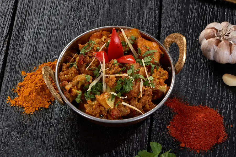 Indian Food in Jimbaran Ganesha ek Sanskriti Samasta Village