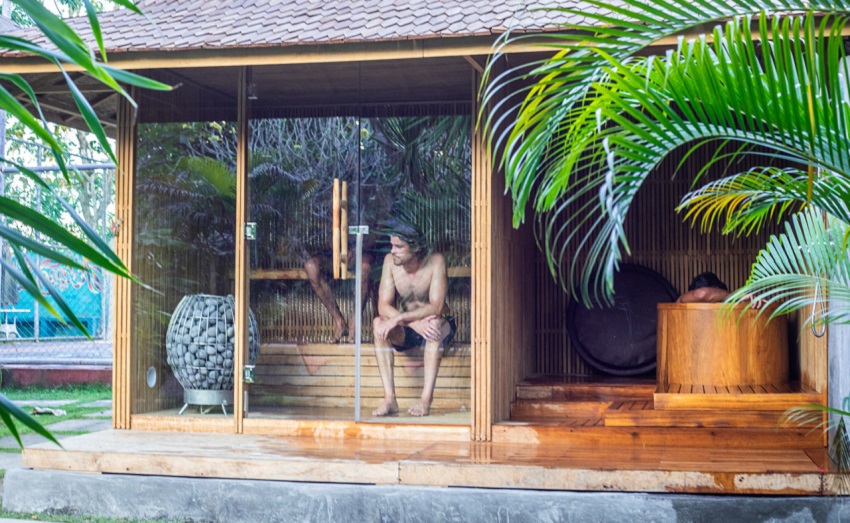 Padang Padang Surf Camp Sauna