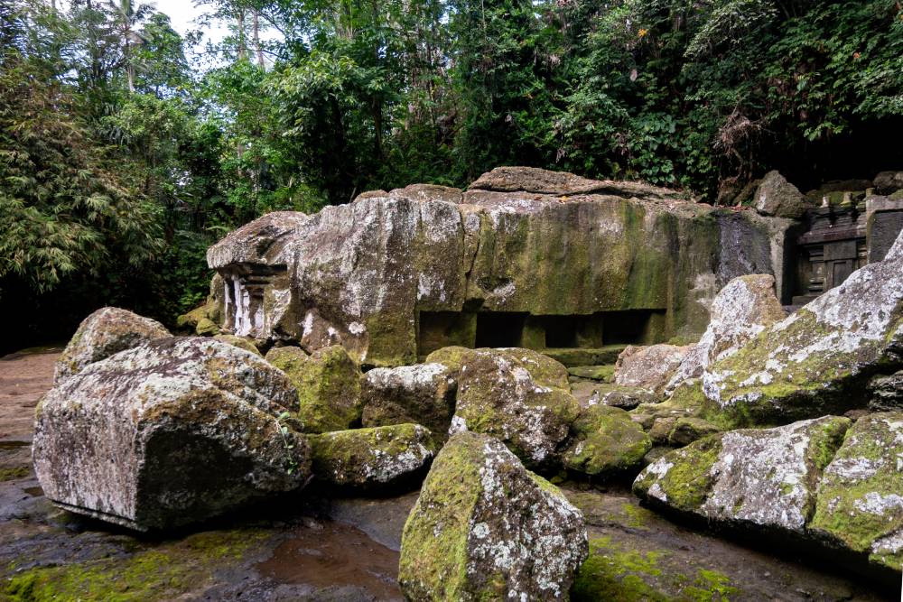 Candi Tebing Tegalinggah, Photo by Edward Speirs.