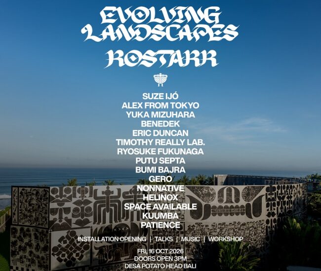 Rostarr Evolving Landscapes Flyer