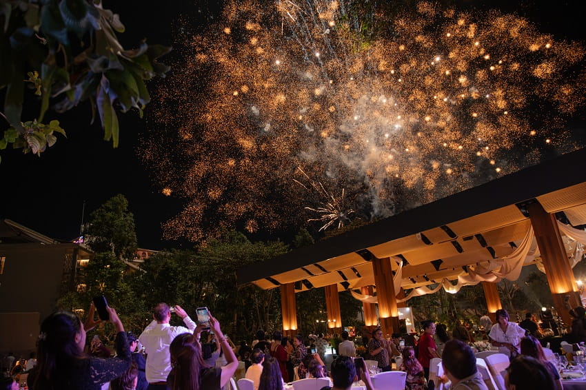 Suwarga Garden fireworks
